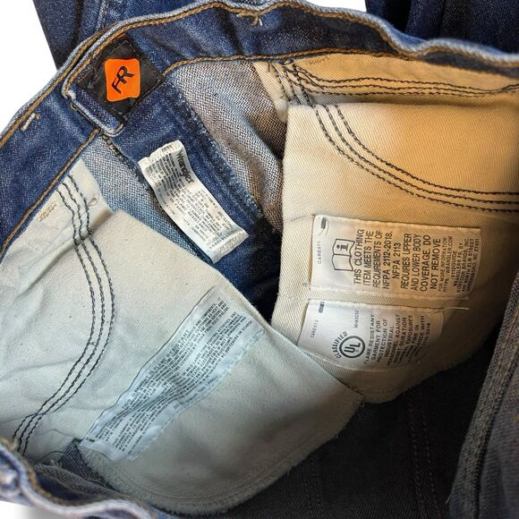 Lot Of 2 Wrangler FR Cat2 2112 Mens Jeans 30x36 - Picture 9 of 13